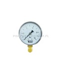 Manometr 1/4" dolny 0-10 bar