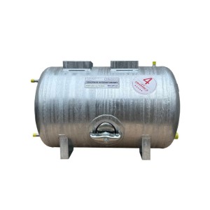 Zbiornik ocynkowany poziomy Hydro-Vacuum HVP 201 L 6 bar z osprzętem