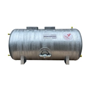 Zbiornik ocynkowany poziomy Hydro-Vacuum HVP 301 L 6 bar z osprzętem