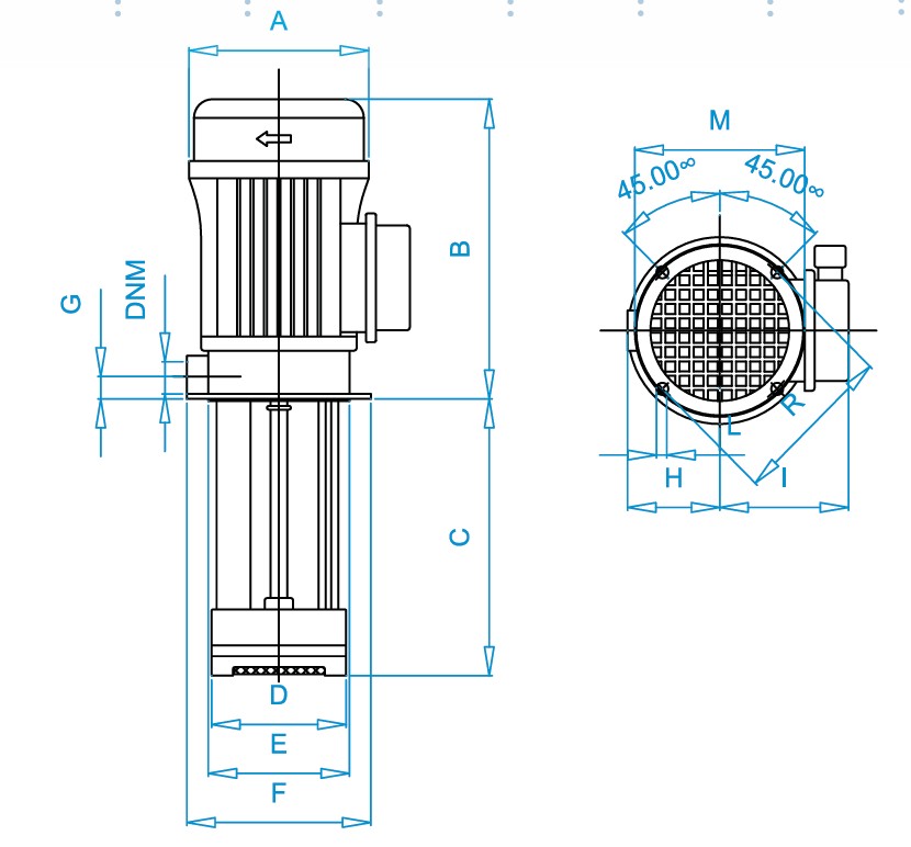Osip PS 60 - wymiary