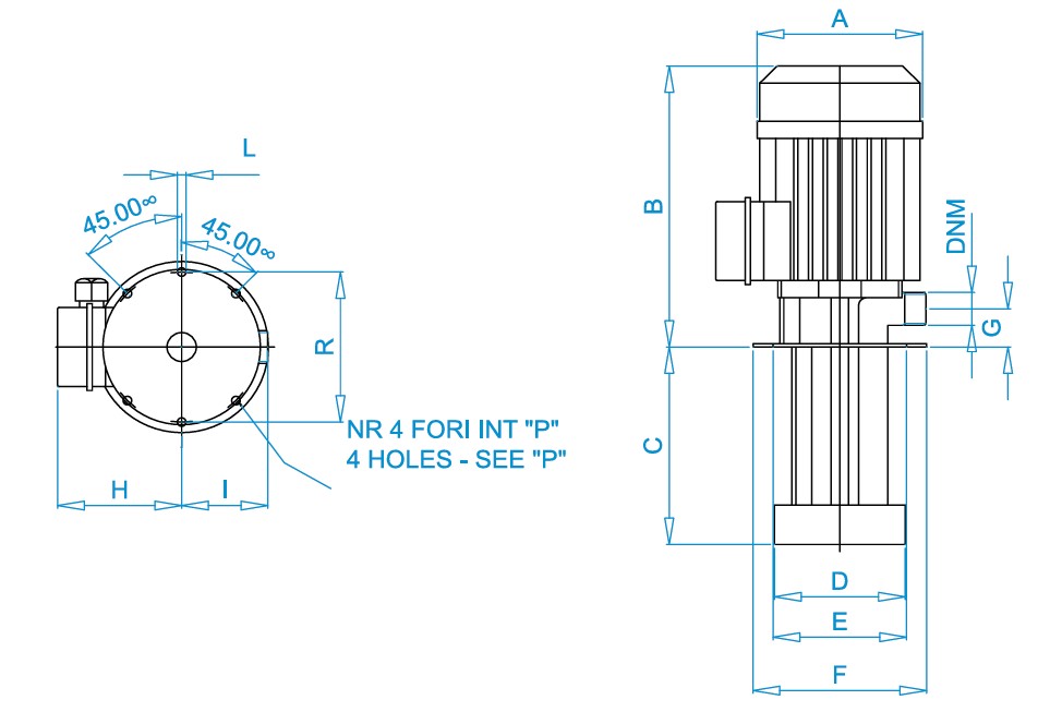 Osip ZV100 - wymiary